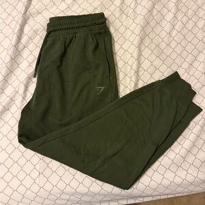Gymshark Olive Green Jogger Pants